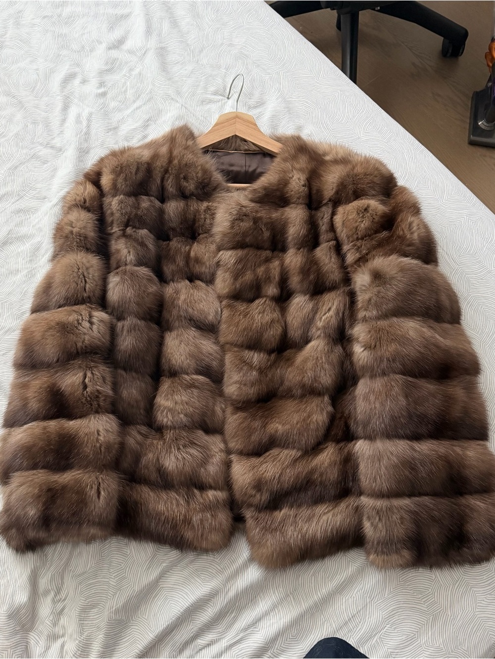 Russian Sable fur coat